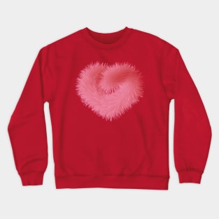 Pink Fur Love Crewneck Sweatshirt